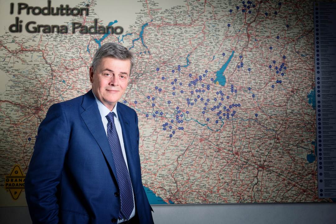 Il direttore generale del Consorzio di tutela del Grana Padano, Stefano Berni&#160;