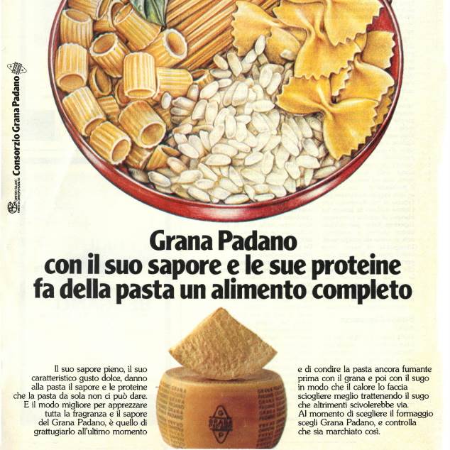 Grana Padano un alimento completo - 1982