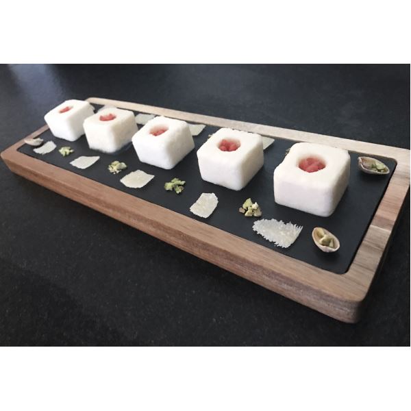 Semifreddo di sushi al Grana Padano