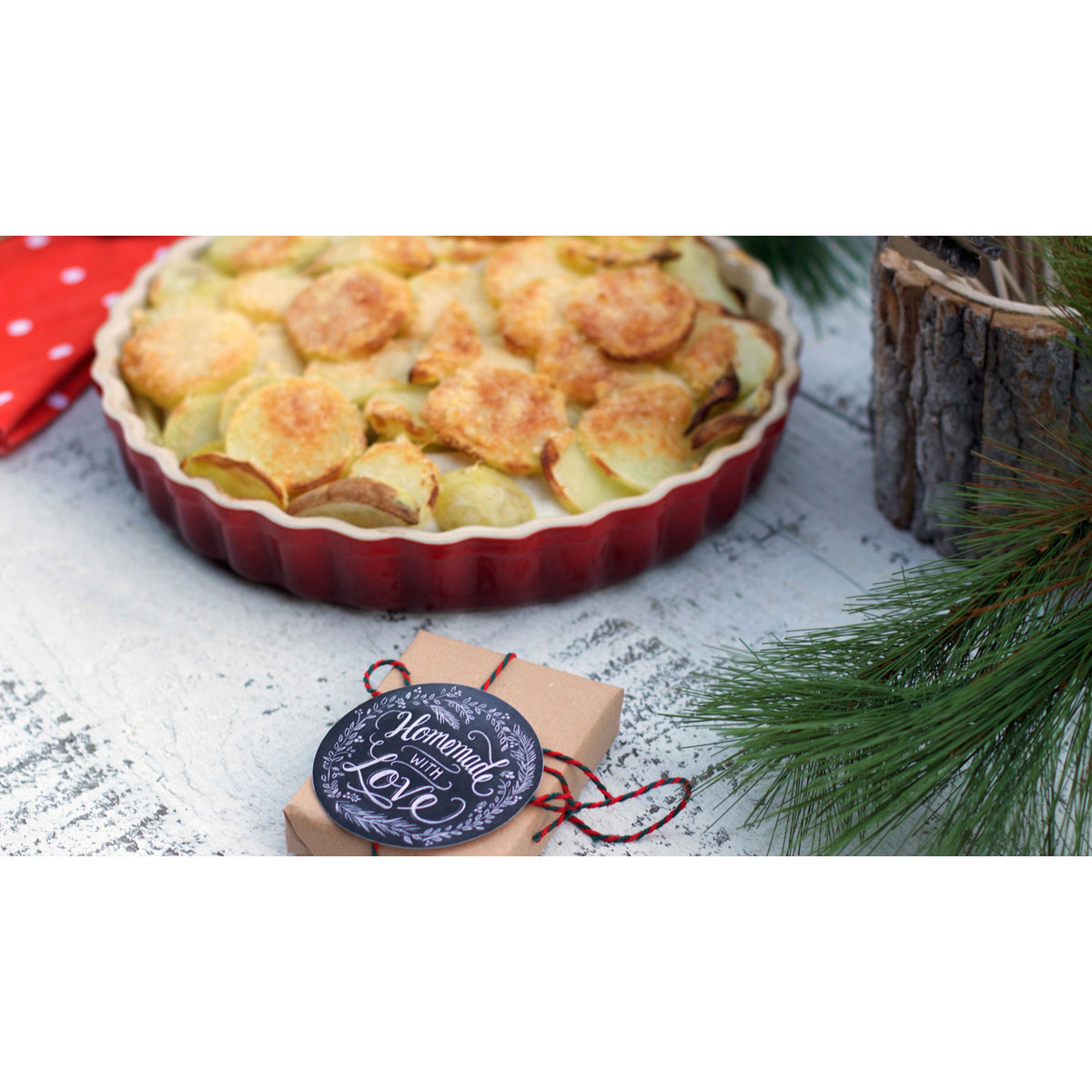 Baccalà al forno con patate