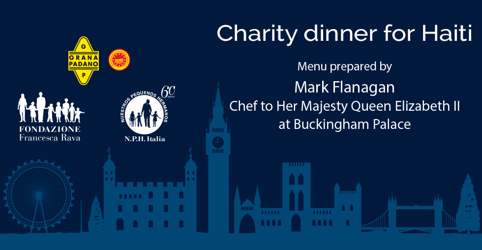 Da Buckingham Palace ad Haiti con Fondazione Rava e Grana Padano