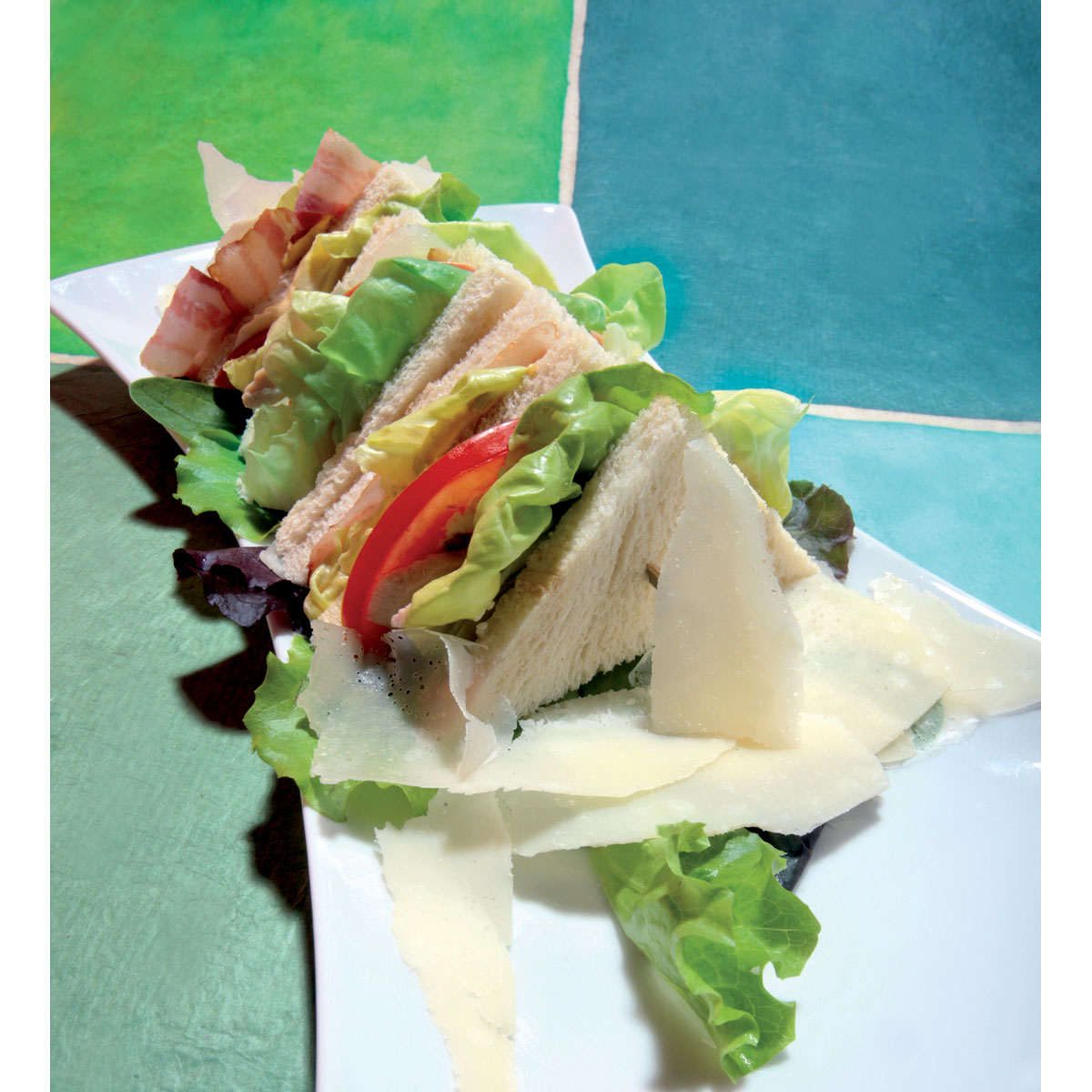 Club sandwich e Grana Padano