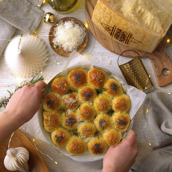Danubio di Natale con Grana Padano