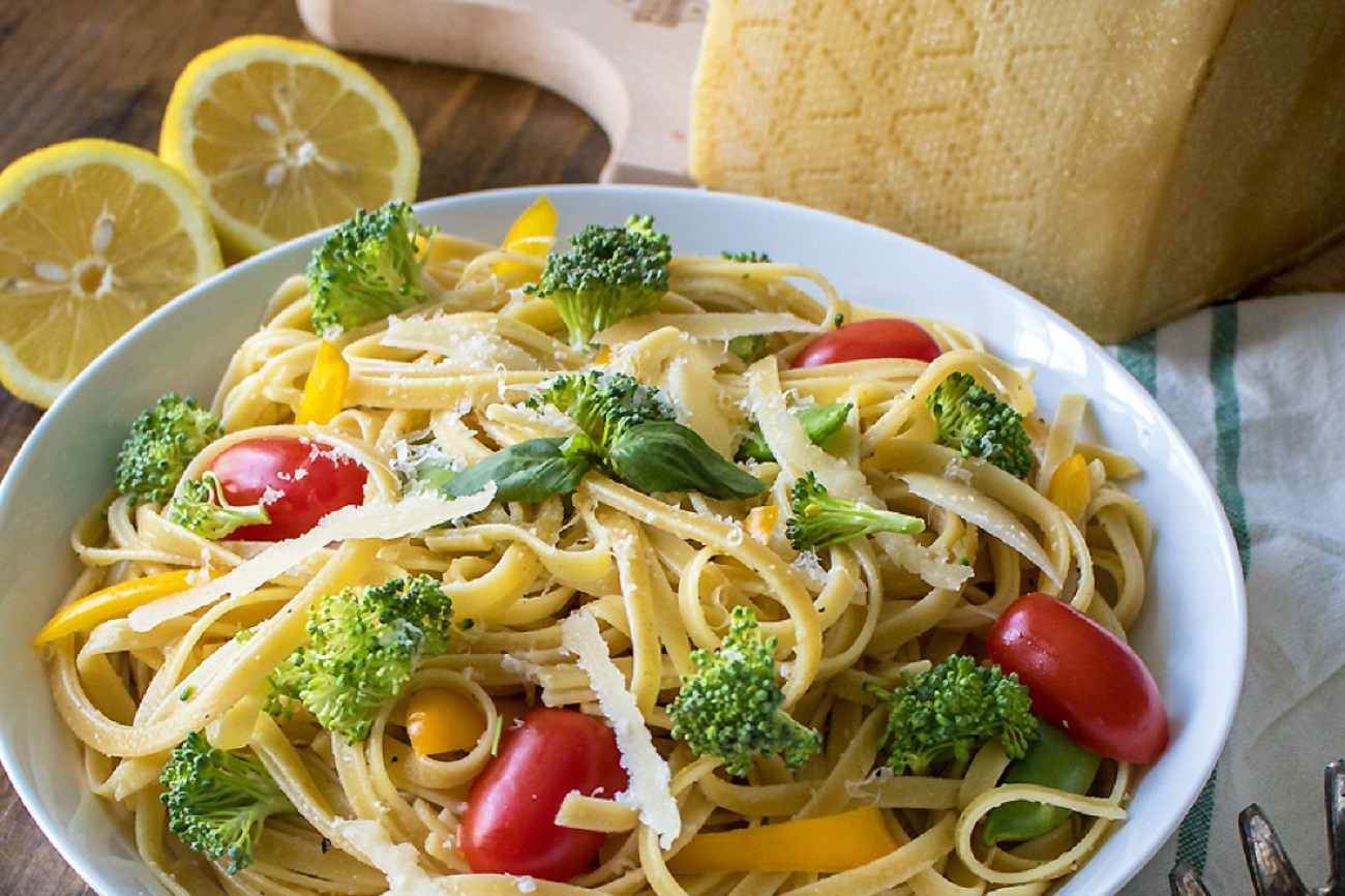 Pasta Primavera, Entrees, recipes with italian cheese