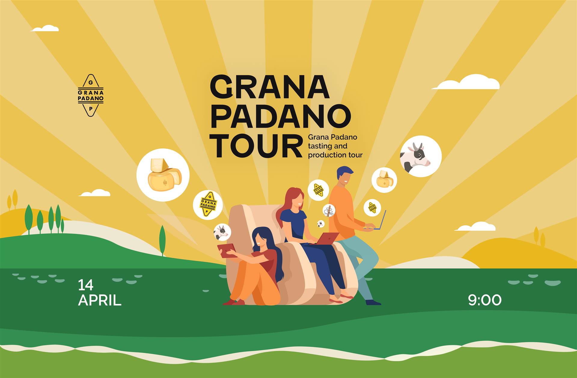 GRANA PADANO DEDICA AL REGNO UNITO UN TOUR ON LINE GRANA PADANO DEDICA AL REGNO UNITO UN TOUR ON LINE