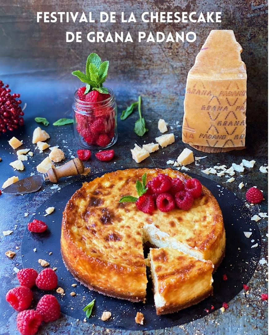 Madrid acoge el primer ‘festival de la cheesecake de Grana Padano’ durante todo el mes de mayo Madrid acoge el primer ‘festival de la cheesecake de Grana Padano’ durante todo el mes de mayo