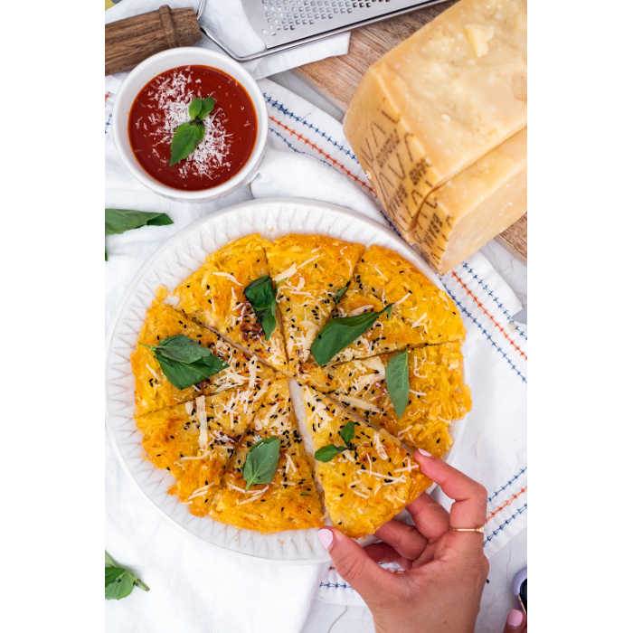 Galette de patata y queso Grana Padano 
