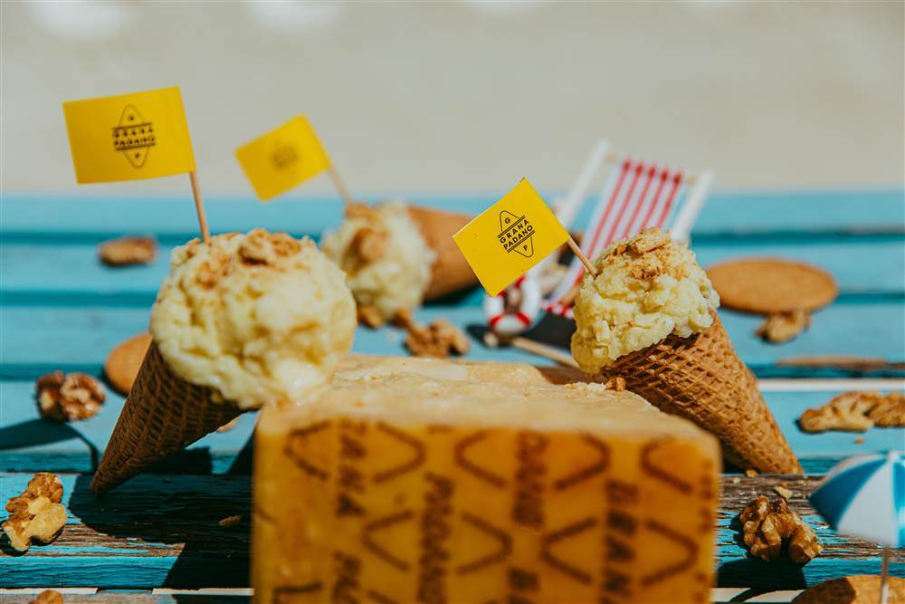 La ruta del helado artesanal de queso Grana Padano La ruta del helado artesanal de queso Grana Padano