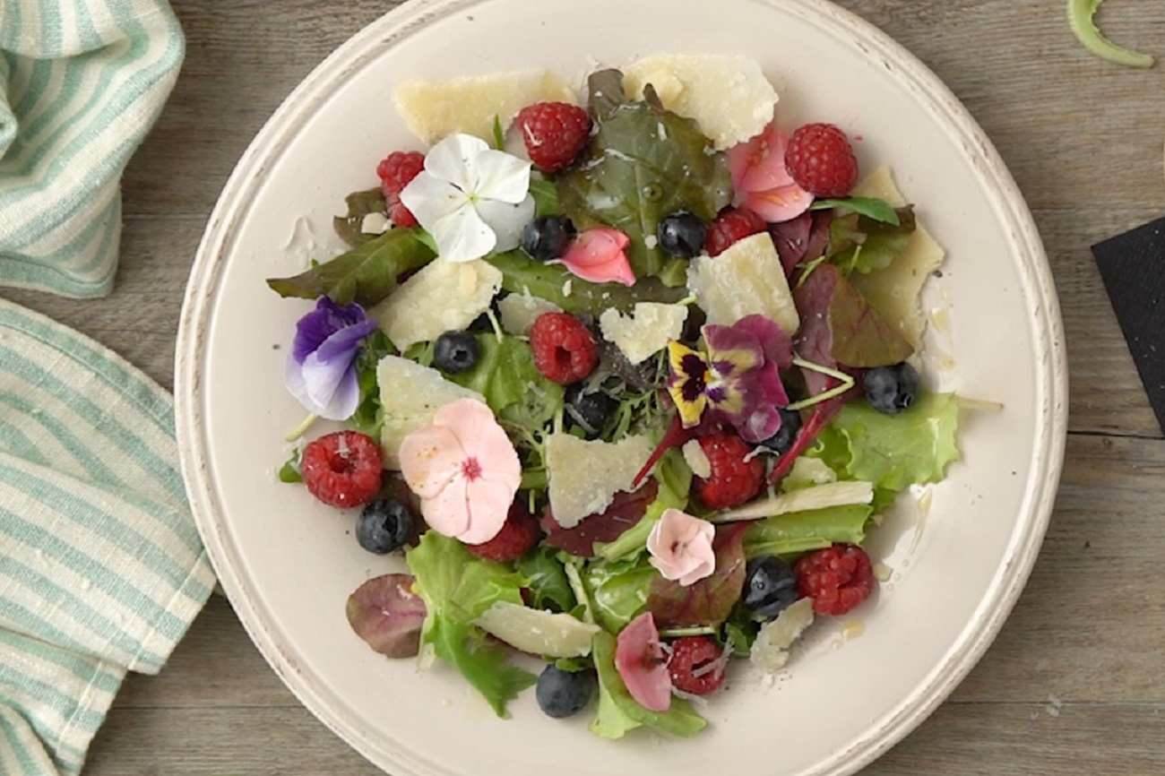 Salade de fleurs