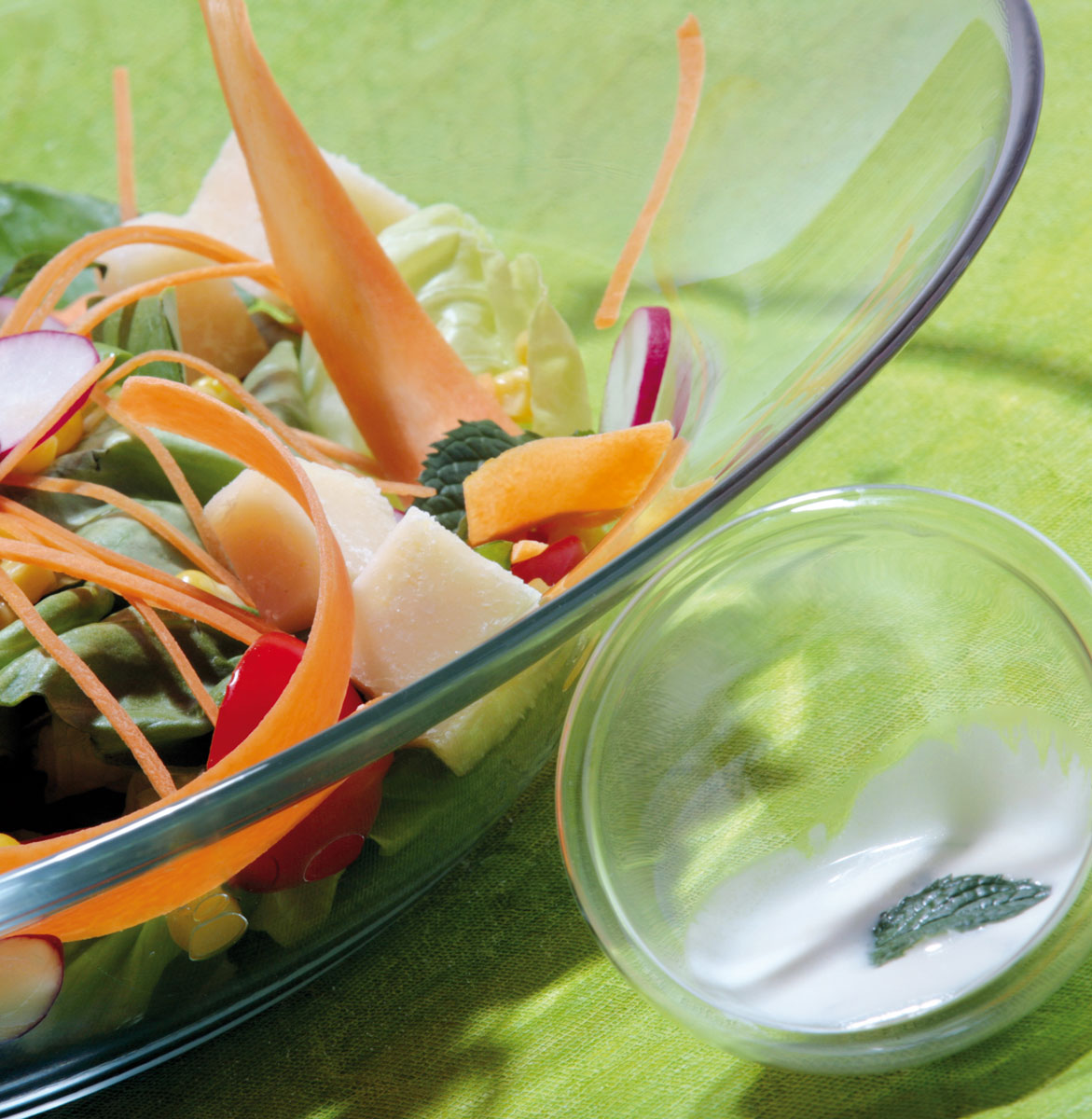 Salade grecque au Grana Padano AOP