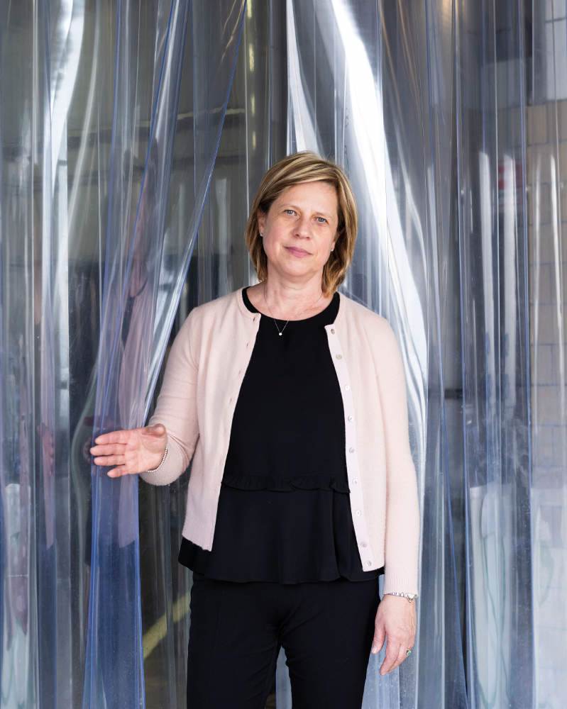 Cinzia Ferretti, propri&#233;taire de la fromagerie Caseificio Ferretti