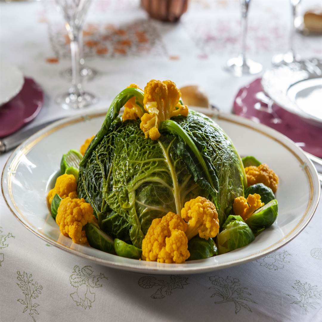 Savoy cabbage dome
