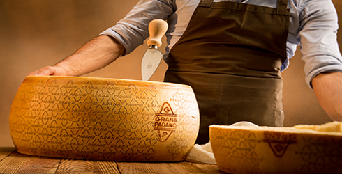 PREZZI ALL&#39;INGROSSO DEL FORMAGGIO GRANA PADANO DOP