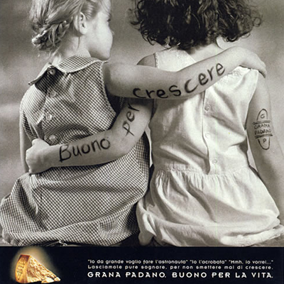 Grana Padano Press Campaign 1998-1999