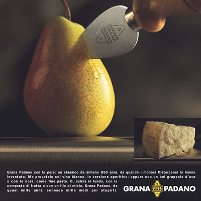 Grana Padano Press Campaign 2000-2004