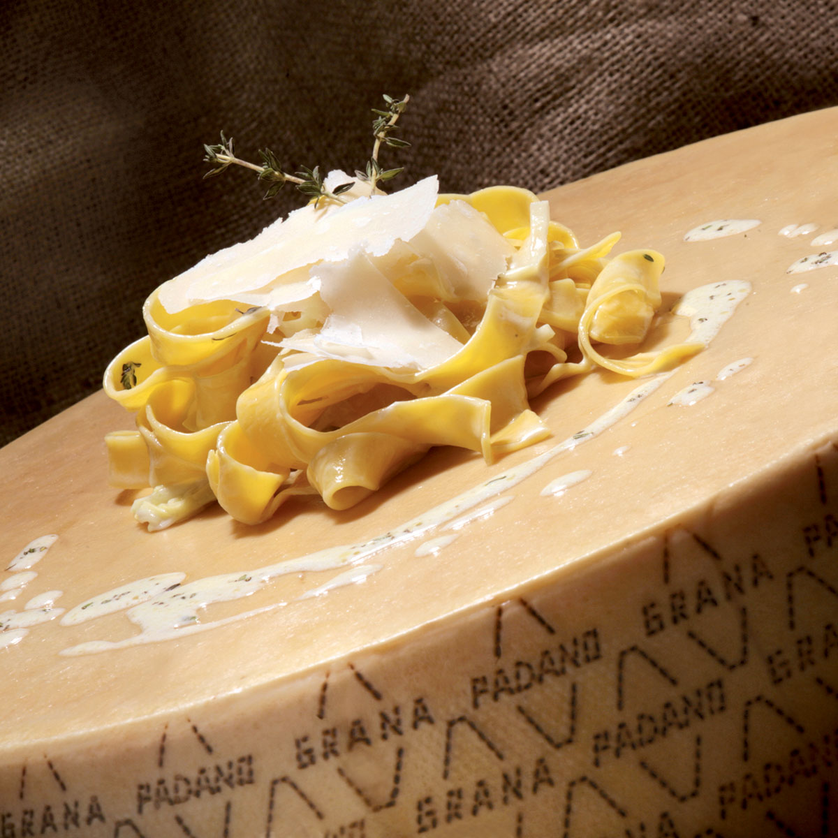 Pappardelle ai porri e Grana Padano