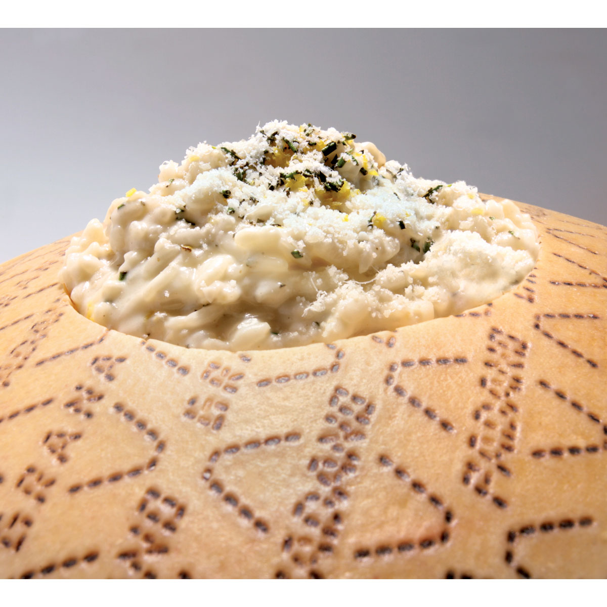 Risotto al rosmarino, zenzero e Grana Padano