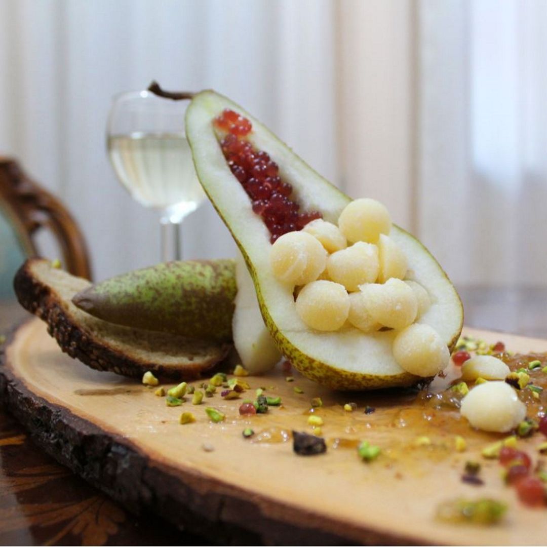 Délice de poire au Grana Padano