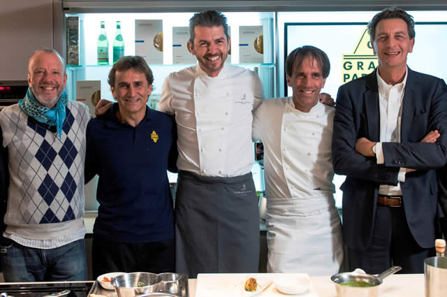 Grana Padano promuove le ricette stellate.