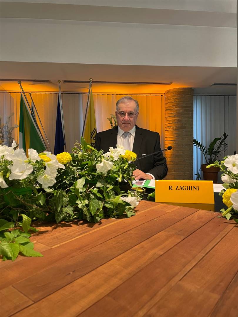Il presidente del Consorzio, Renato Zaghini