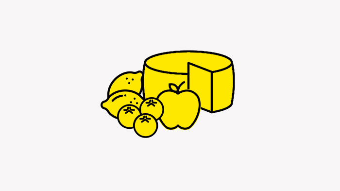 Ernährungstabelle für Grana Padano