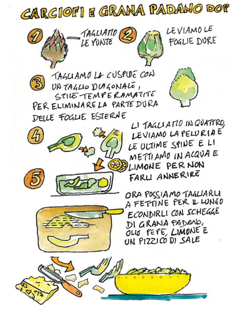 Ricettario illustrato del Grana Padano Ricettario illustrato del Grana Padano