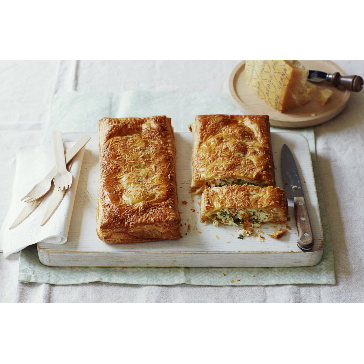 Grana Padano primavera pie
