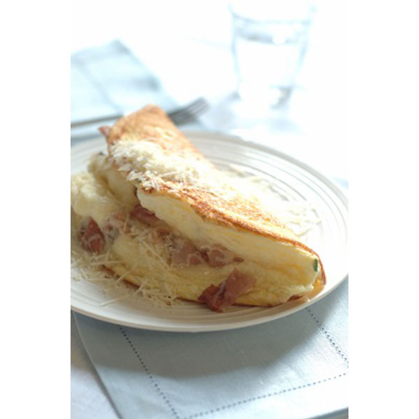 Grana Padano soufflé omelette