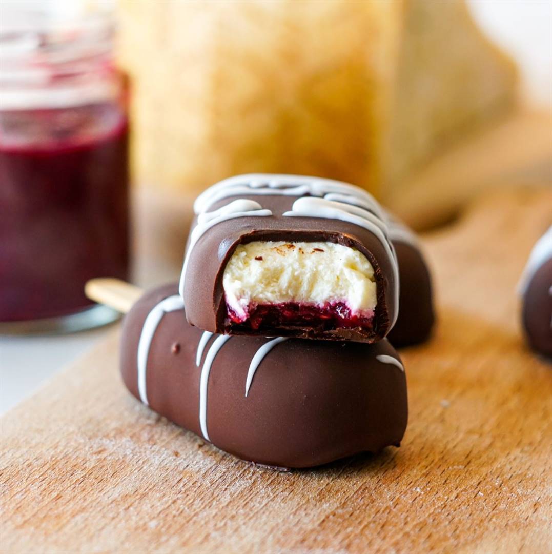 Polos de Cheesecake