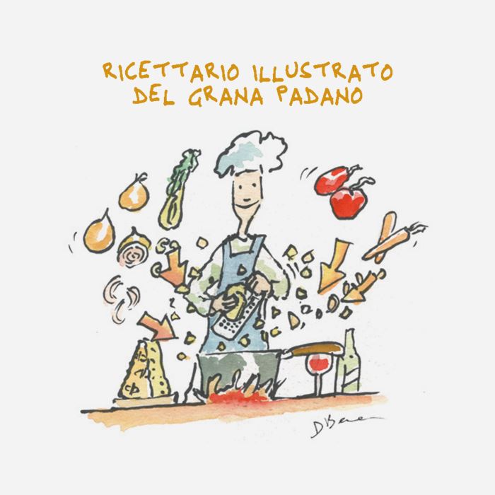 Ricettario illustrato del Grana Padano