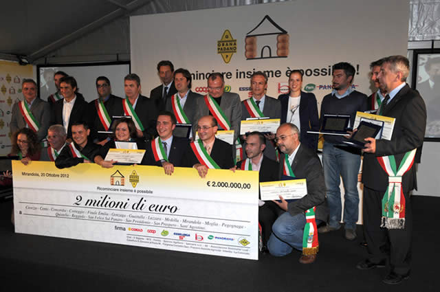 Cerimonia a Mirandola (MO)