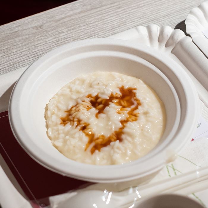 Risotto alla Nino Bergese, con Grana Padano e fondo di vitello