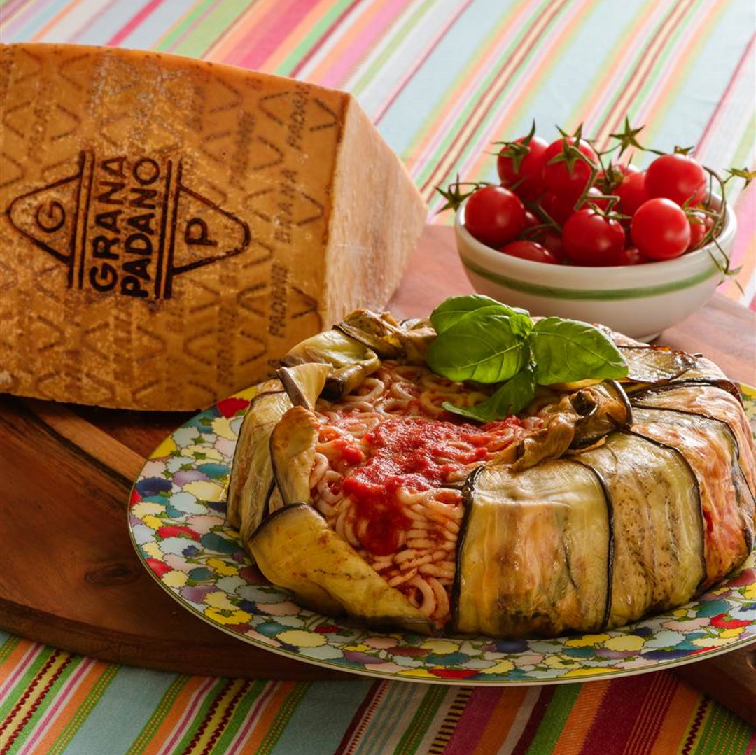 Timballo di pasta e melenzane