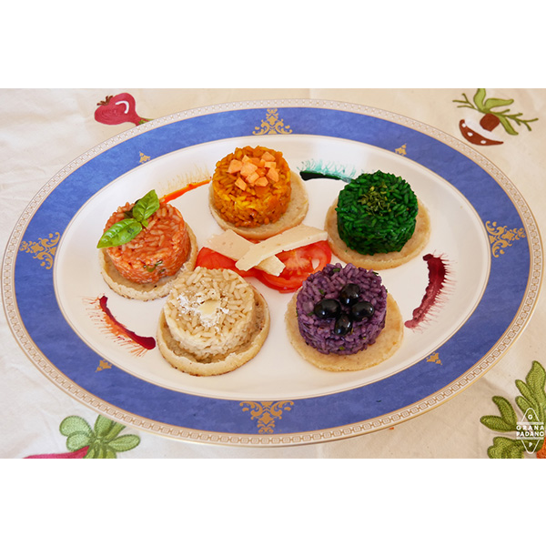 Tortini di riso ai colori della salute 