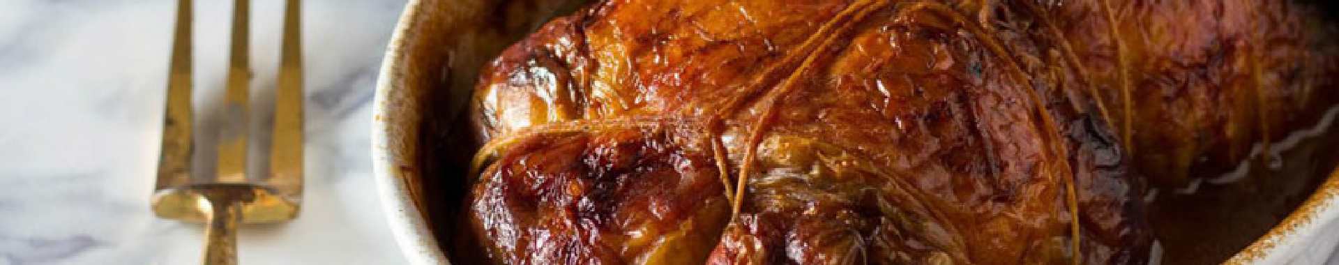 Anatra ripiena al forno-m