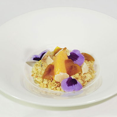 GELATO AL MELONE CON BOTTARGA p