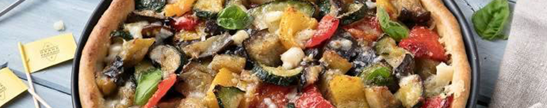 Quiche mit Gemüse-Ratatouille (Auberginen, Zucchini, Paprikaschoten ...