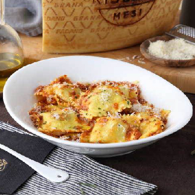 Ravioli with Braised Beef and Grana Padano Riserva - Grana Padano